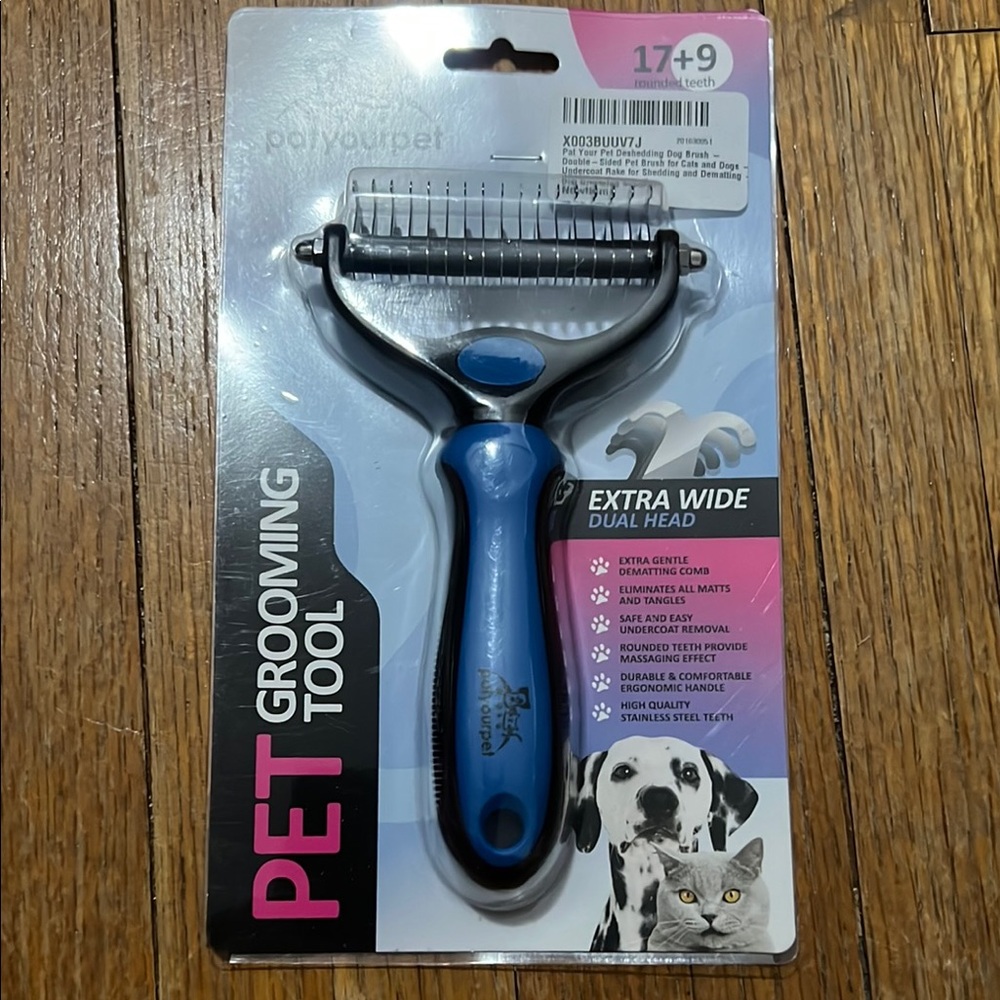 NWT Pet Grooming Tool by - Blue